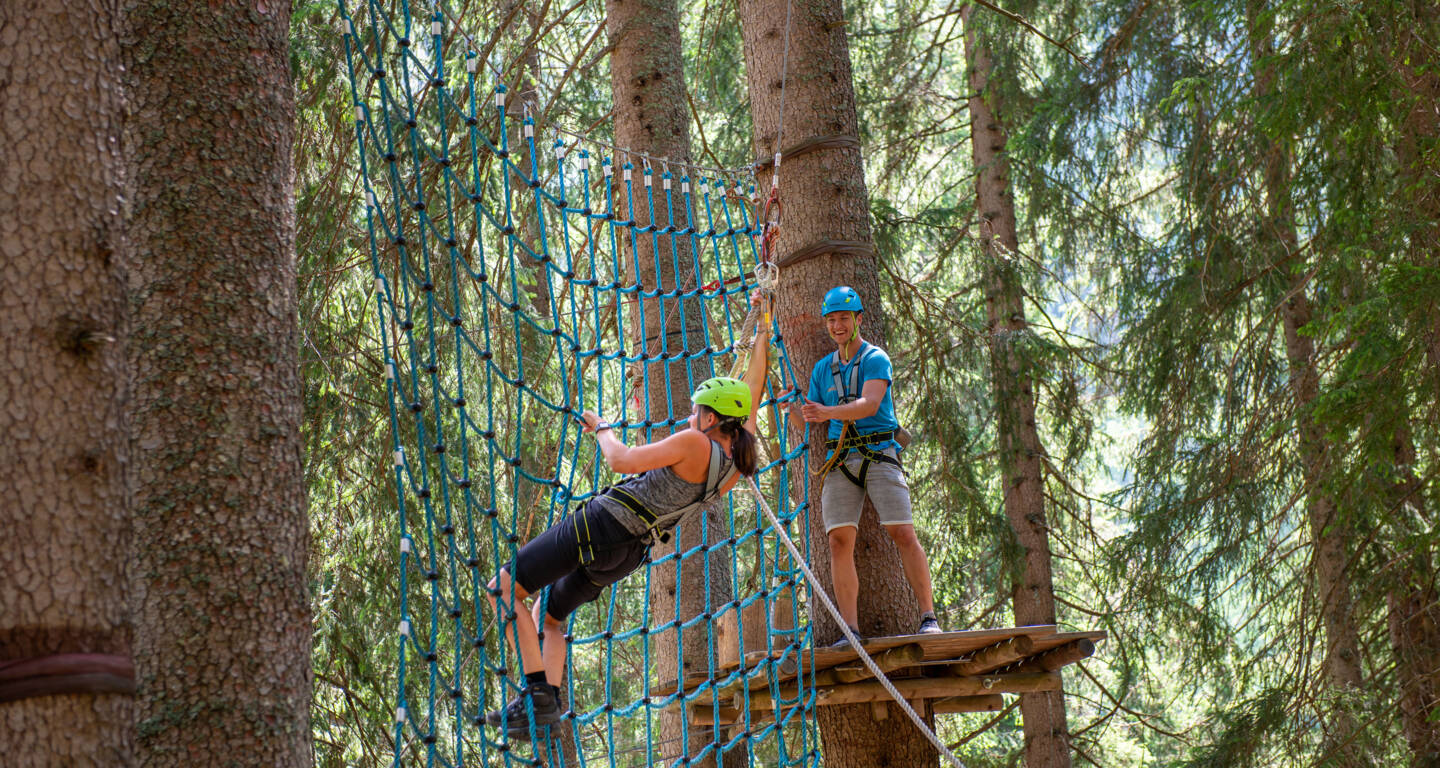 Waldseilgarten in Damüls (c) Huber Images - Damüls Faschina Tourismus